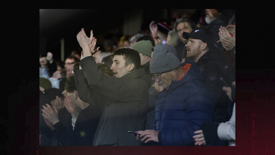 A fans image from City's 1-0 win at Exeter