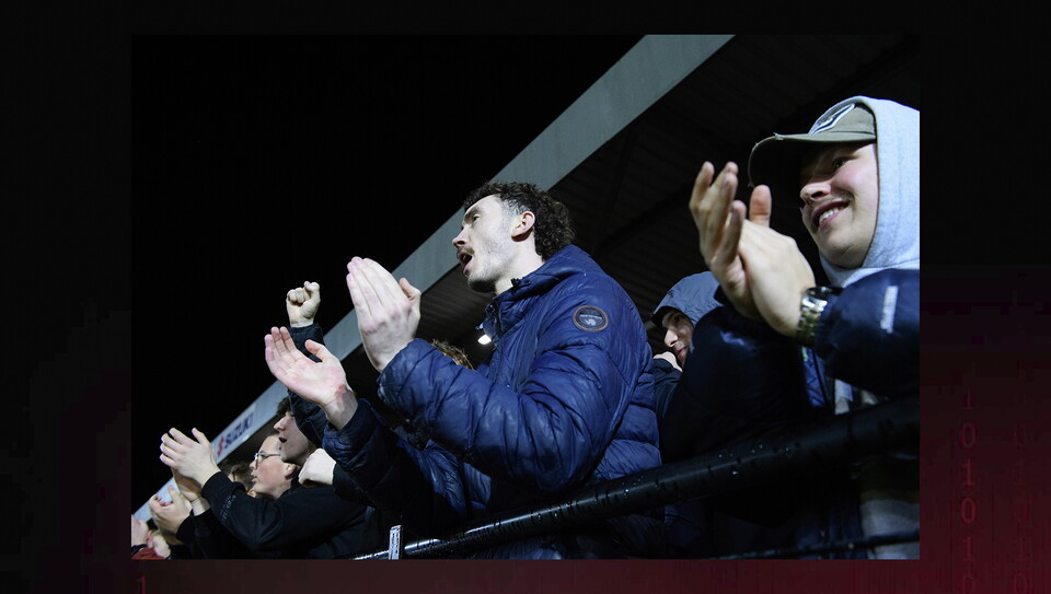 A fans image from City's 1-0 win at Exeter