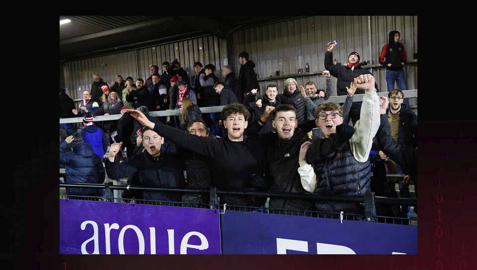 A fans image from City's 1-0 win at Exeter