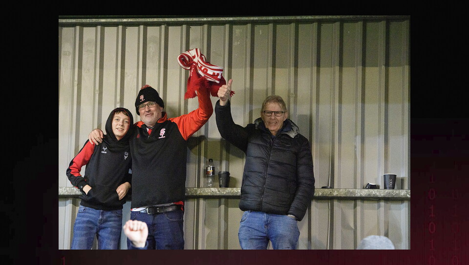 A fans image from City's 1-0 win at Exeter