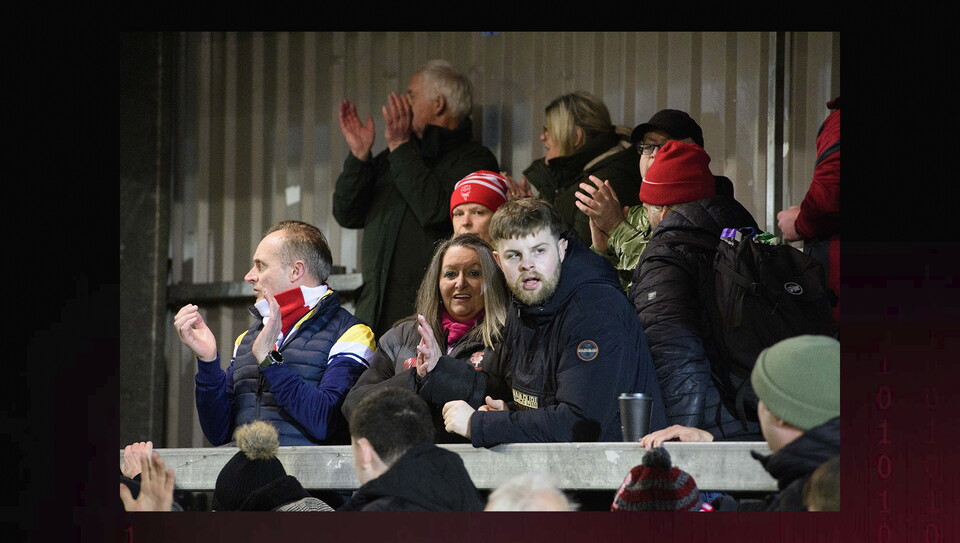 A fans image from City's 1-0 win at Exeter