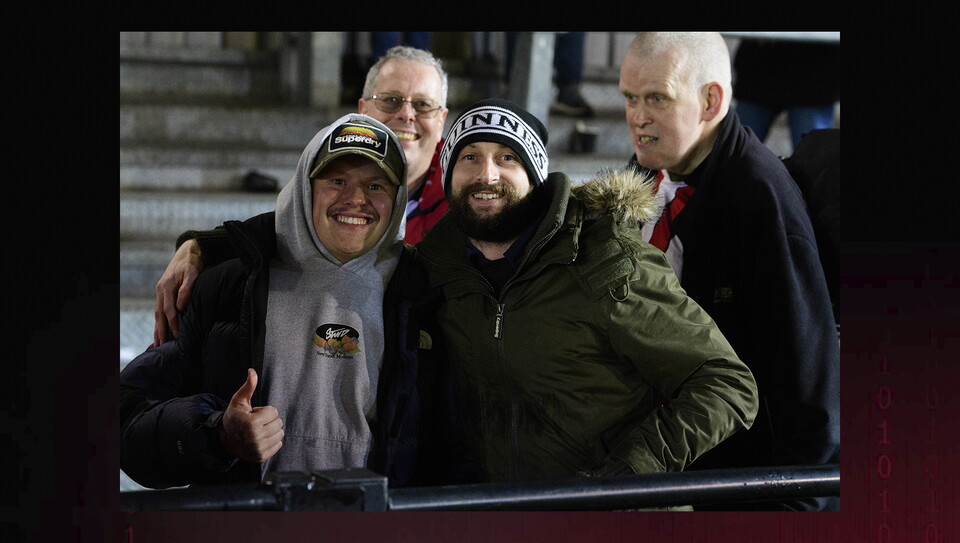 A fans image from City's 1-0 win at Exeter