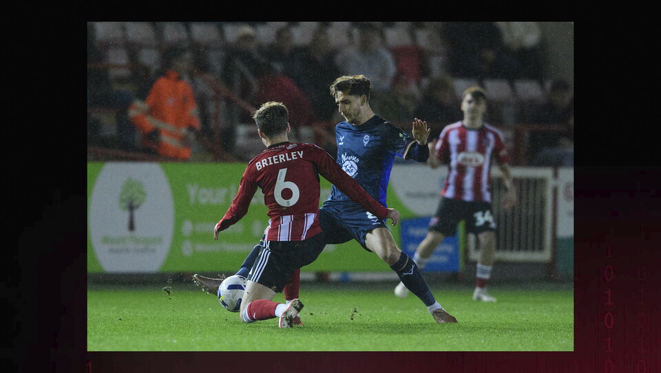 A match image from City's 1-0 win at Exeter