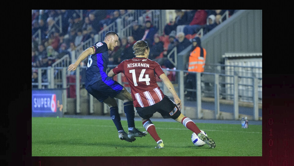 A match image from City's 1-0 win at Exeter