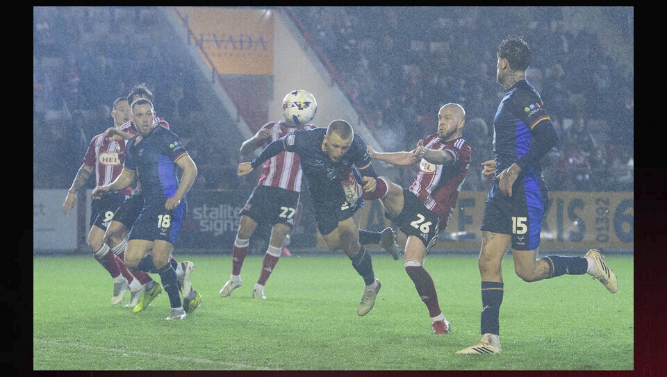 A match image from City's 1-0 win at Exeter