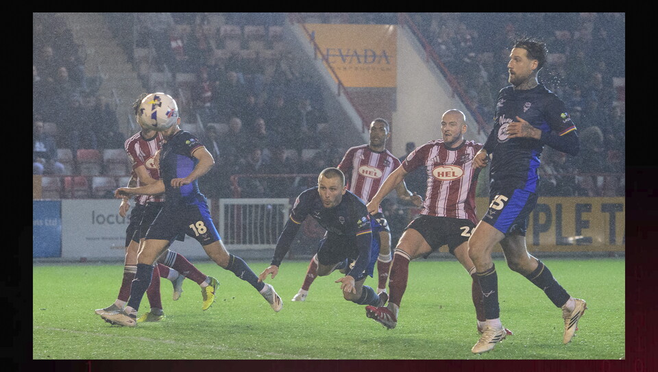 A match image from City's 1-0 win at Exeter