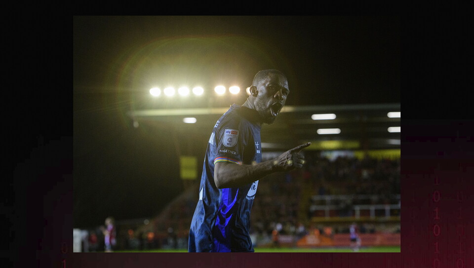 A match image from City's 1-0 win at Exeter