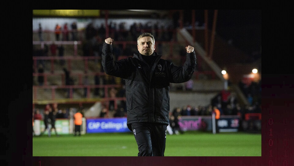 A match image from City's 1-0 win at Exeter