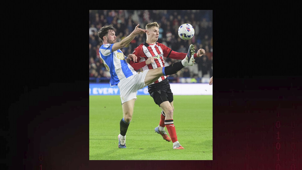 A match image from City’s 2-2 away draw at Huddersfield Town