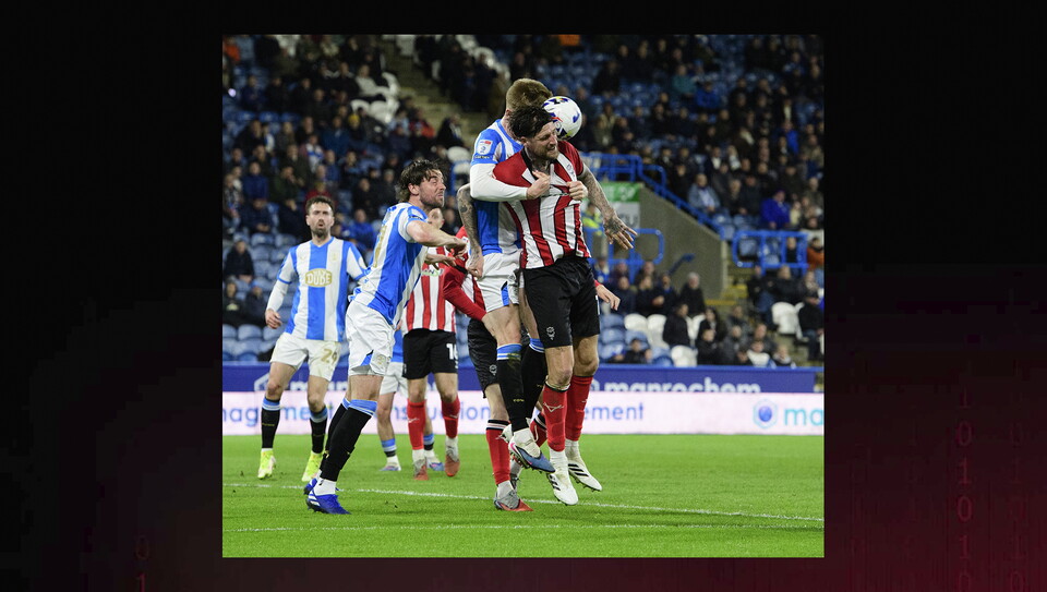 A match image from City’s 2-2 away draw at Huddersfield Town