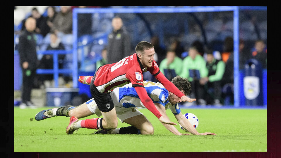 A match image from City’s 2-2 away draw at Huddersfield Town