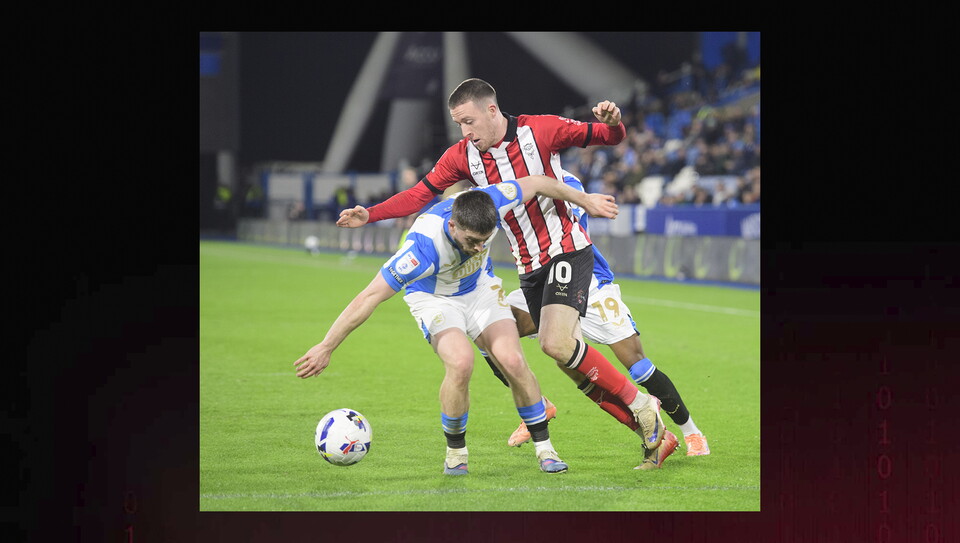 A match image from City’s 2-2 away draw at Huddersfield Town
