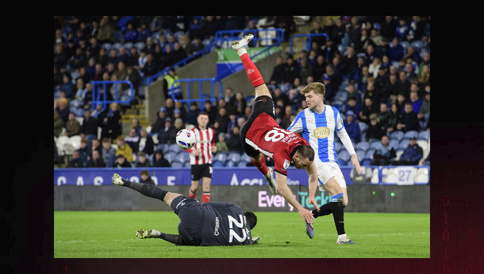A match image from City’s 2-2 away draw at Huddersfield Town