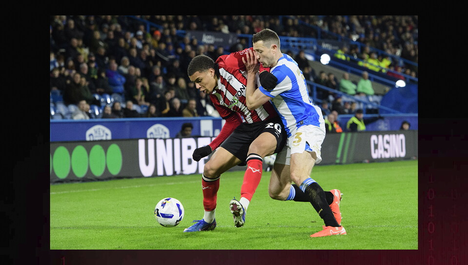 A match image from City’s 2-2 away draw at Huddersfield Town