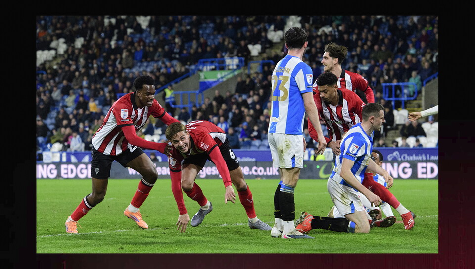 A match image from City’s 2-2 away draw at Huddersfield Town