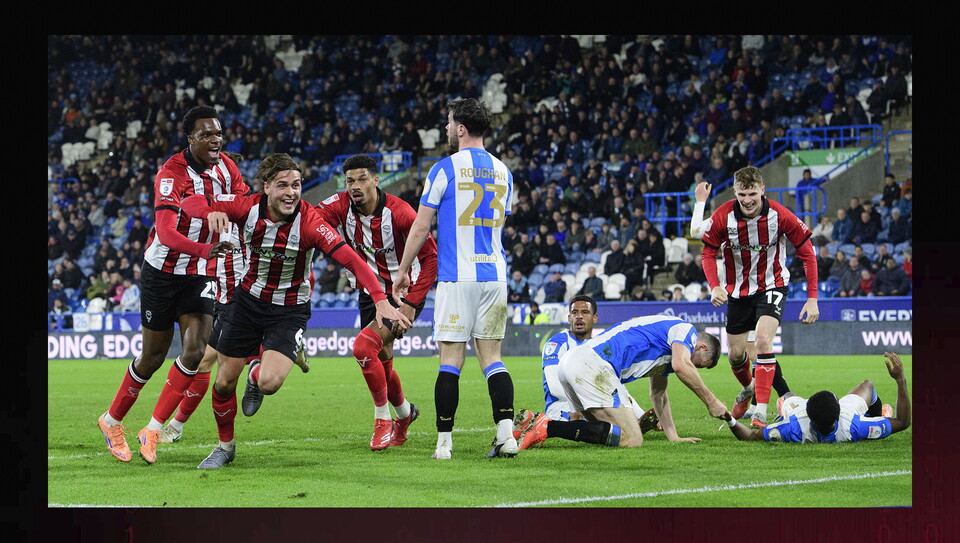 A match image from City’s 2-2 away draw at Huddersfield Town