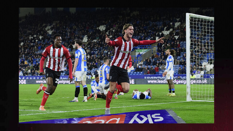 A match image from City’s 2-2 away draw at Huddersfield Town
