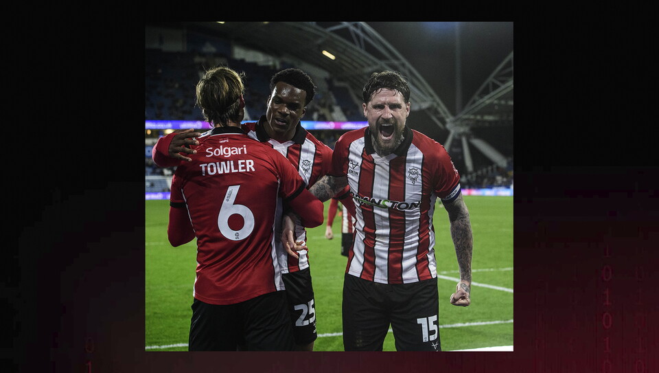 A match image from City’s 2-2 away draw at Huddersfield Town