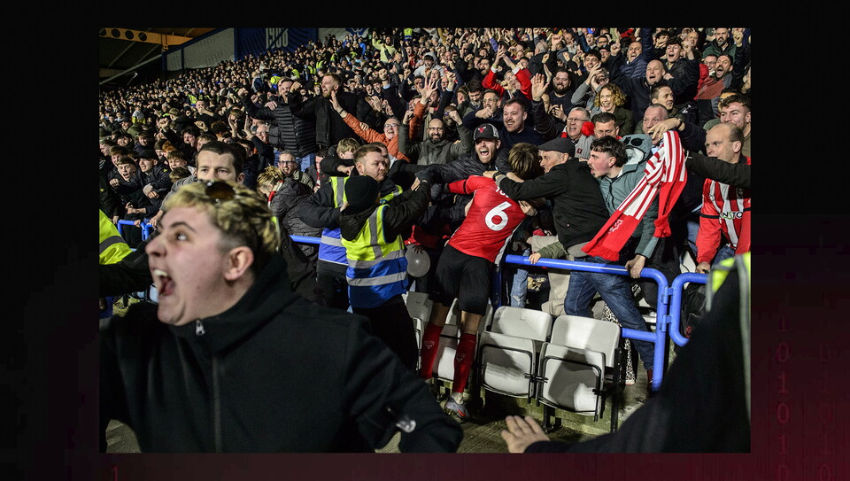 A match image from City’s 2-2 away draw at Huddersfield Town