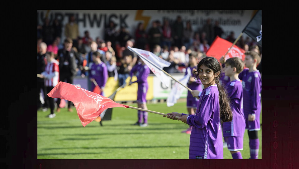 A matchday experience photo from City’s 3-0 win over Rotherham United