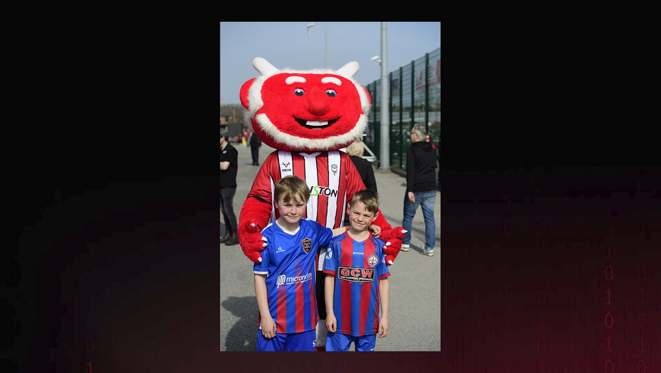 A fan photo from City’s 3-0 home win over Rotherham United