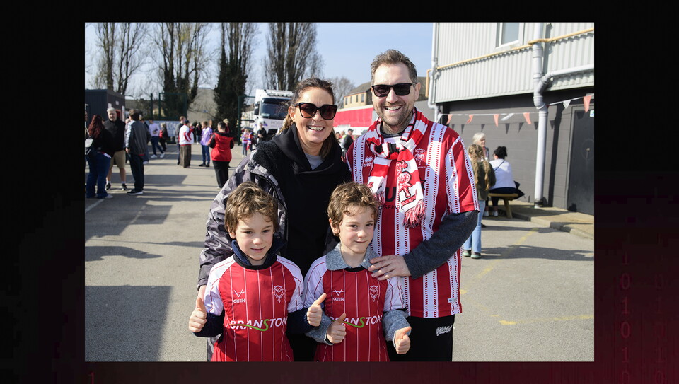 A fan photo from City’s 3-0 home win over Rotherham United
