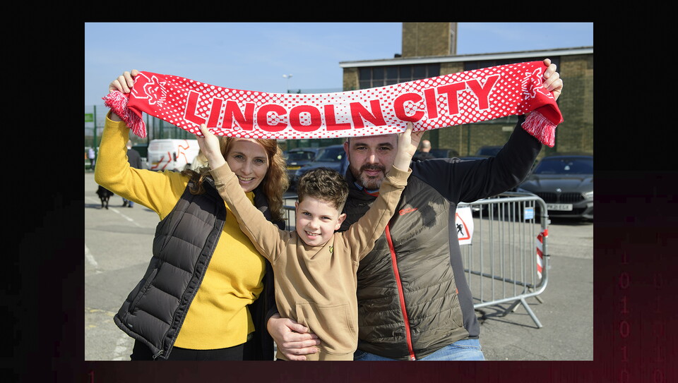 A fan photo from City’s 3-0 home win over Rotherham United