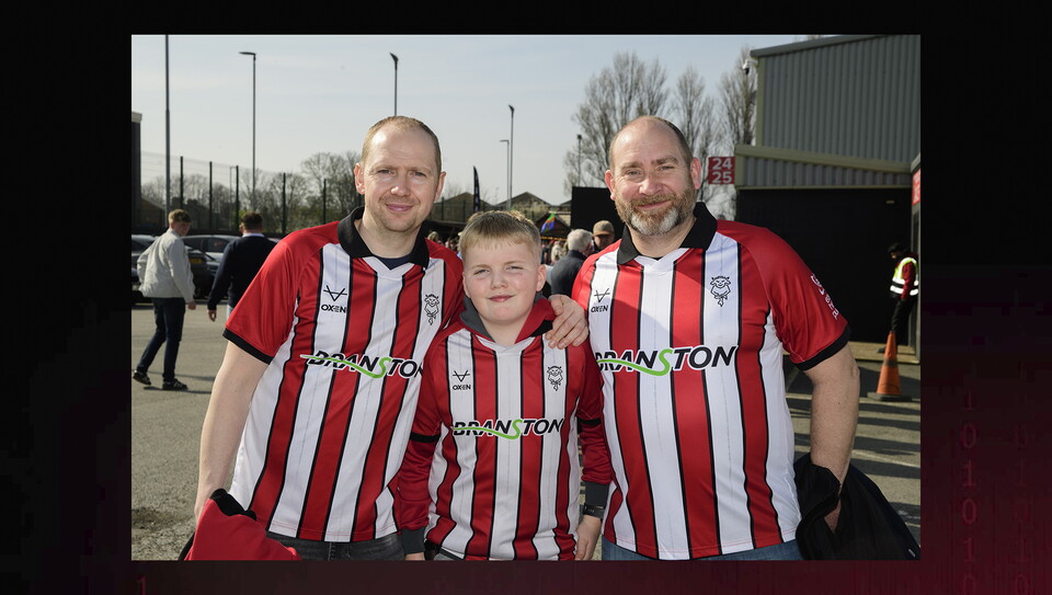 A fan photo from City’s 3-0 home win over Rotherham United