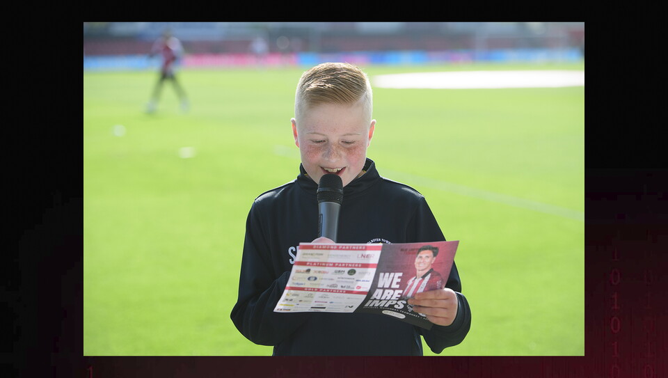 A fan photo from City’s 3-0 home win over Rotherham United