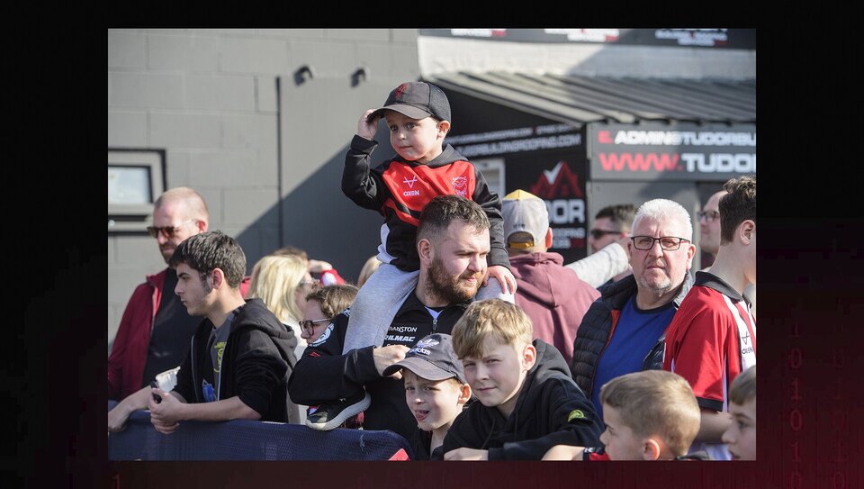 A fan photo from City’s 3-0 home win over Rotherham United