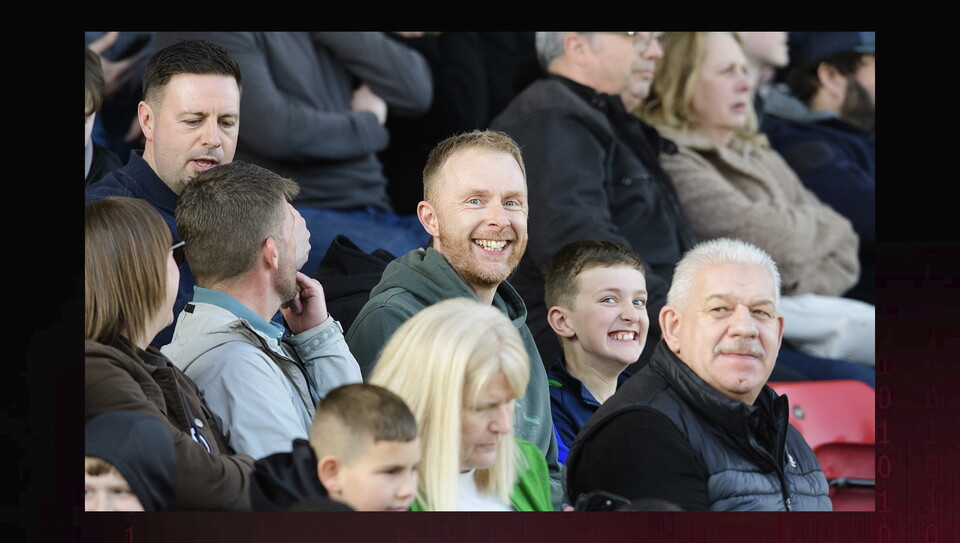 A fan photo from City’s 3-0 home win over Rotherham United
