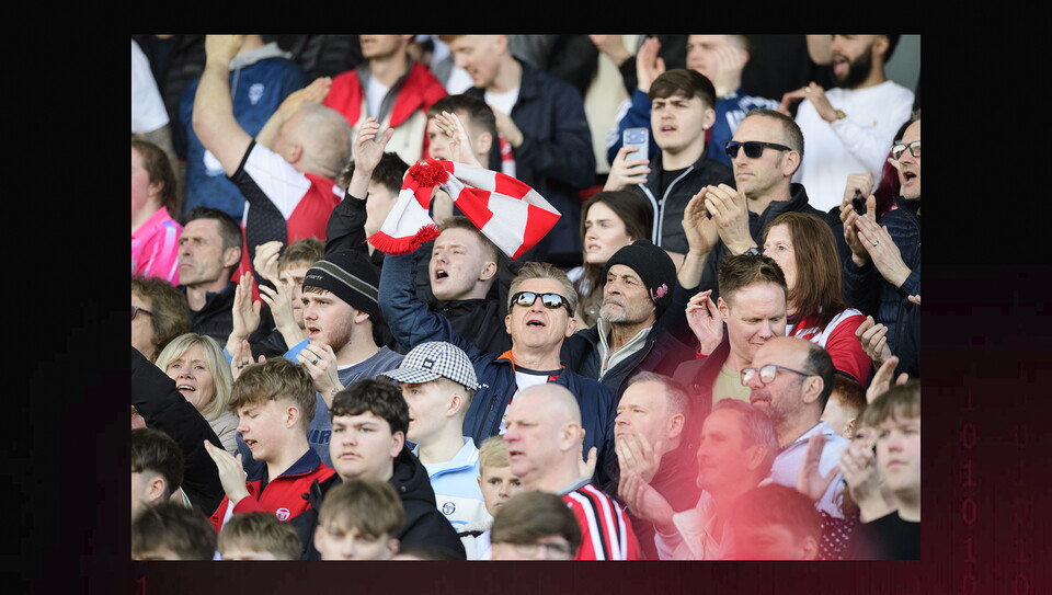 A fan photo from City’s 3-0 home win over Rotherham United