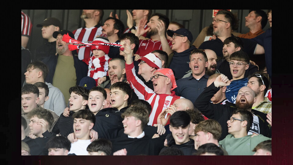 A fan photo from City’s 3-0 home win over Rotherham United