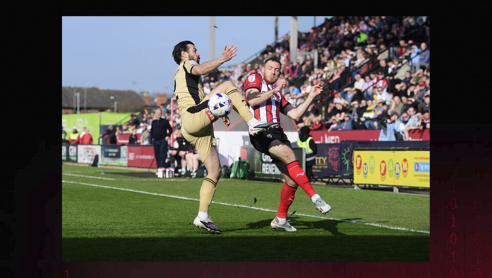 A match action photo from City’s 3-0 home win over Rotherham United