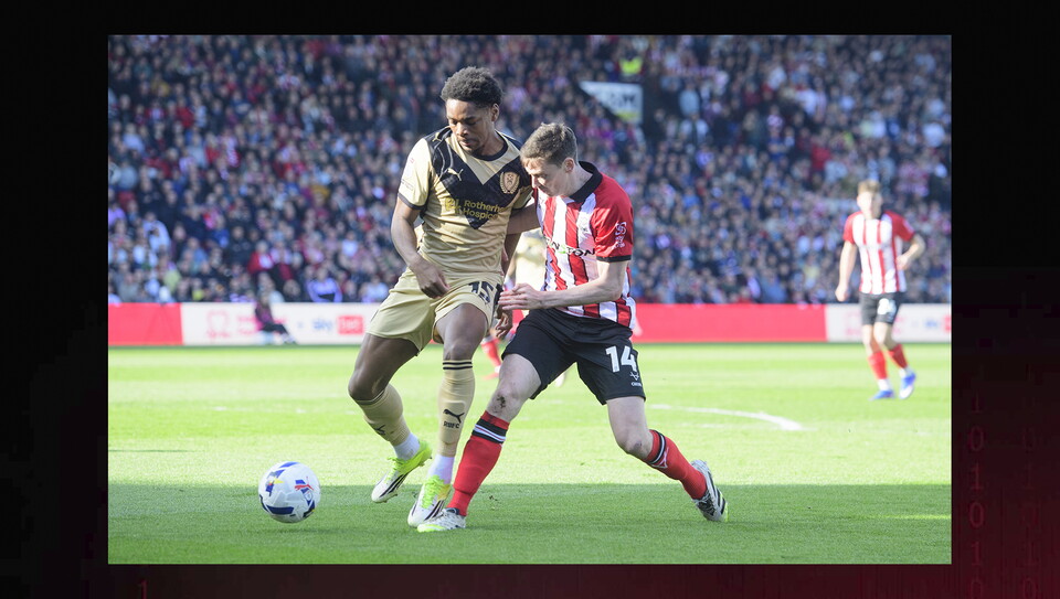 A match action photo from City’s 3-0 home win over Rotherham United