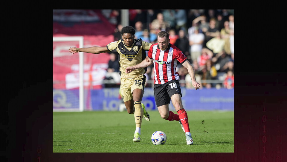 A match action photo from City’s 3-0 home win over Rotherham United