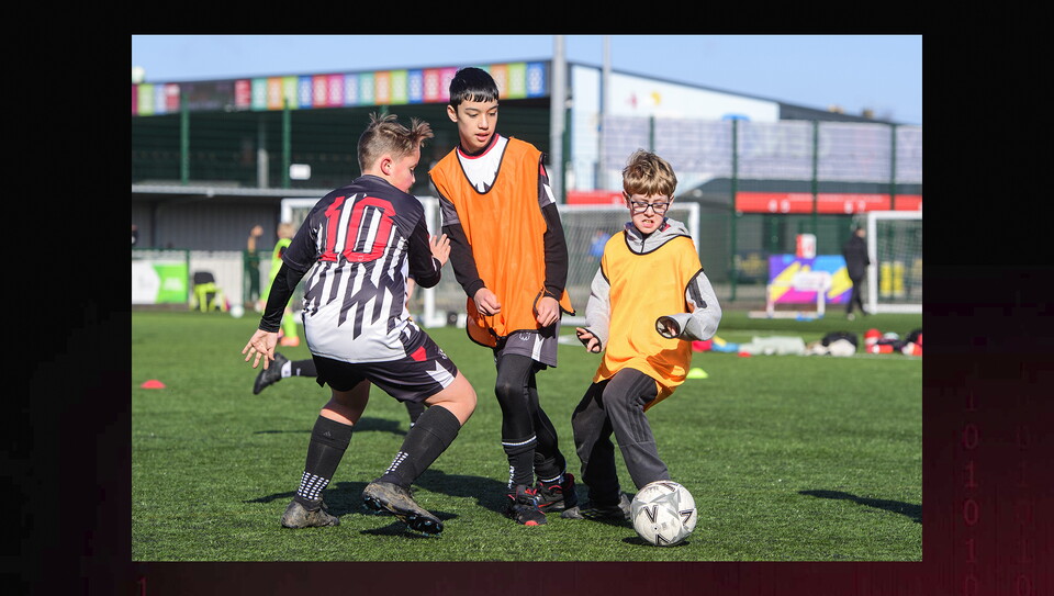 A matchday experience image from City’s 3-1 win over Stockport County