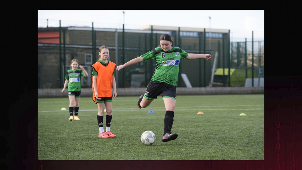 A matchday experience image from City’s 3-1 win over Stockport County