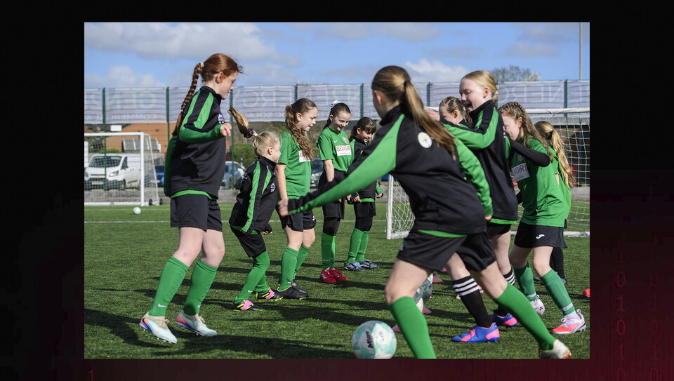 A matchday experience image from City’s 3-1 win over Stockport County