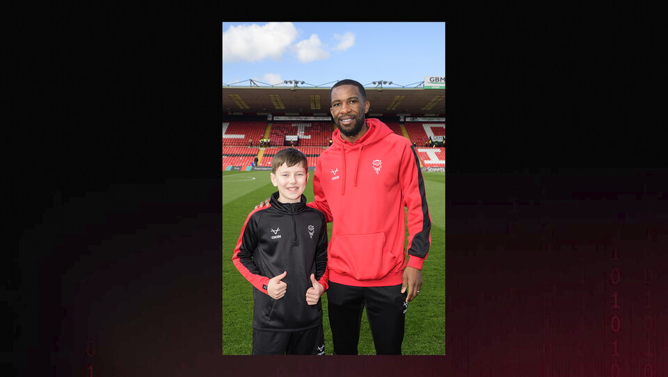A matchday experience image from City’s 3-1 win over Stockport County