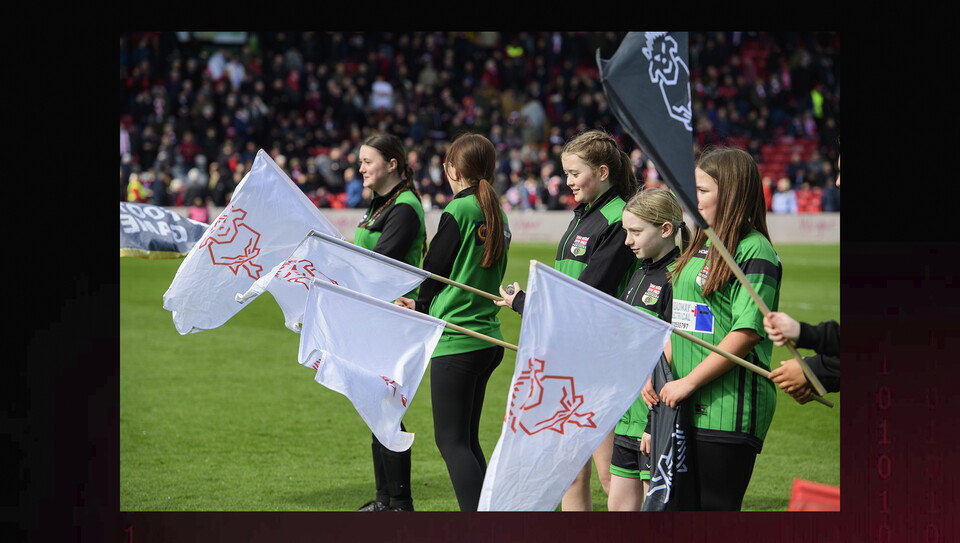 A matchday experience image from City’s 3-1 win over Stockport County