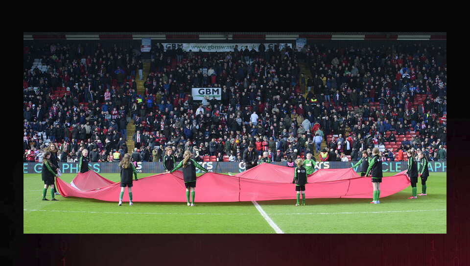 A matchday experience image from City’s 3-1 win over Stockport County