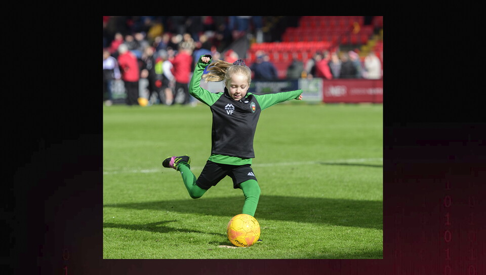 A matchday experience image from City’s 3-1 win over Stockport County