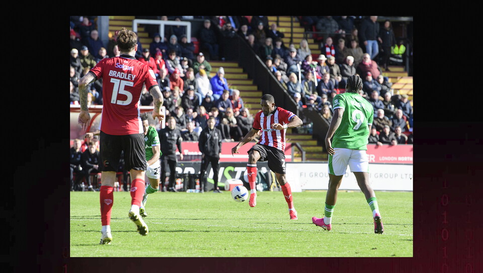 A match image from City’s 3-1 home win over Stockport