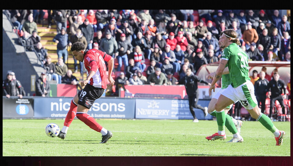 A match image from City’s 3-1 home win over Stockport