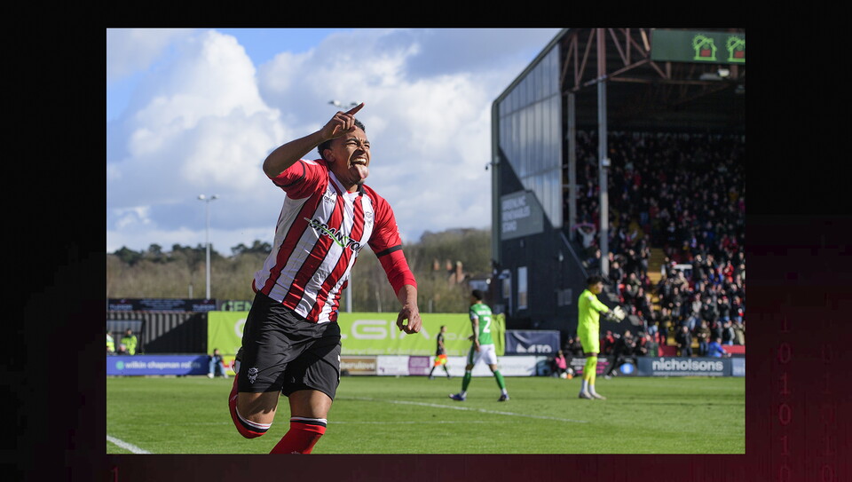 A match image from City’s 3-1 home win over Stockport