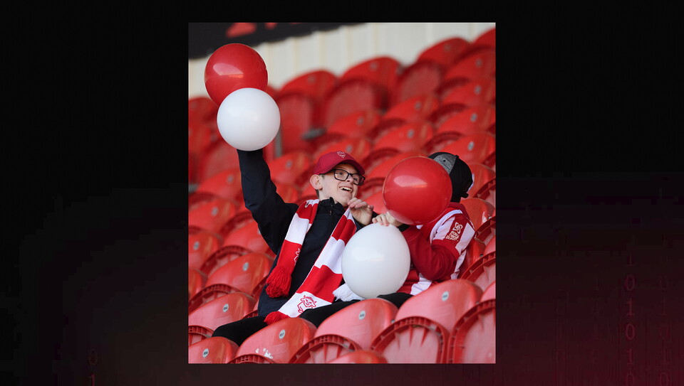 A fans image from City’s win at Doncaster