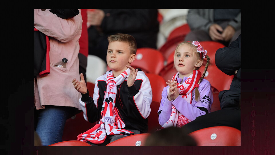 A fans image from City’s win at Doncaster