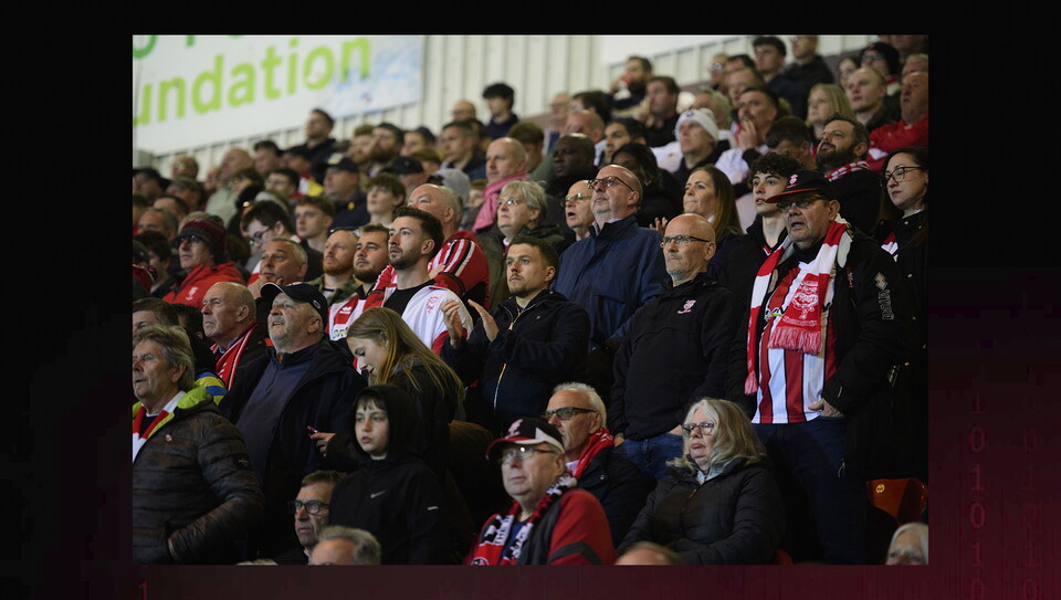 A fans image from City’s win at Doncaster