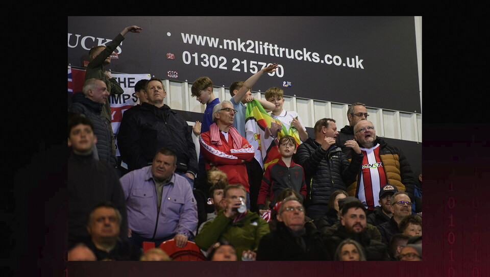 A fans image from City’s win at Doncaster